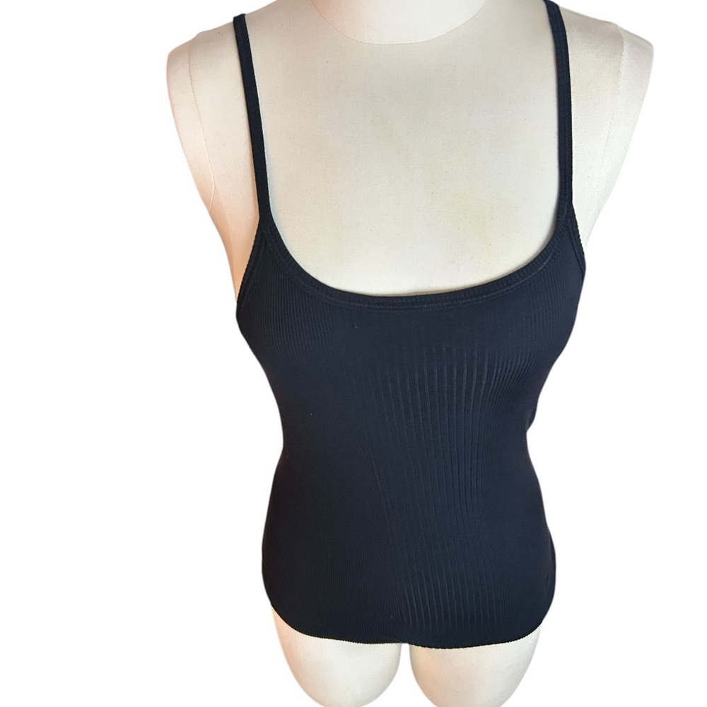 Nike new Black Ribbed Tank Top